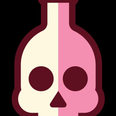 Elements Skull logo template 04 Thumbnail