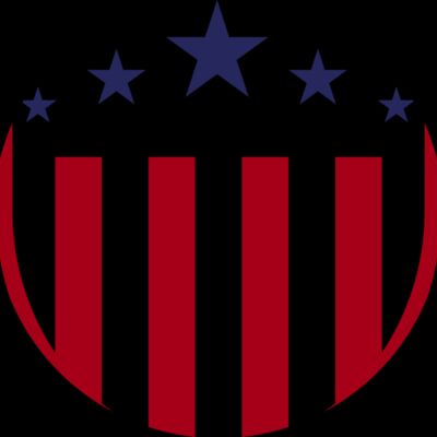 Round Patriotic Shield Thumbnail