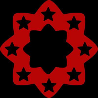 Patriotic Star Rosette Thumbnail