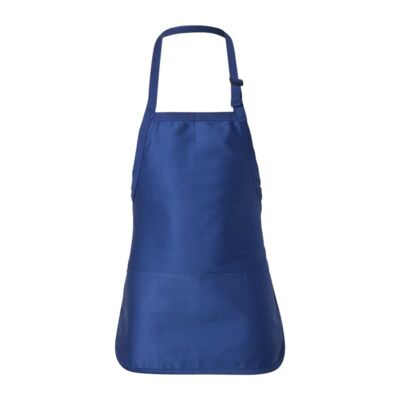 Classic Cotton Blend Apron – Front Pouch Pocket Thumbnail