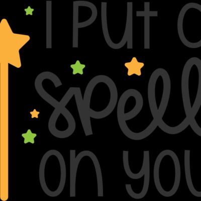 I Put A Spell On You SVG Cut File Thumbnail
