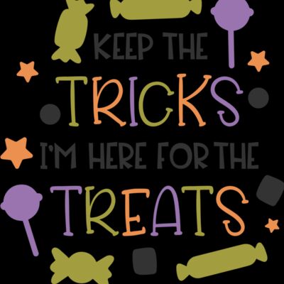 Keep The Tricks SVG Cut File  UP Thumbnail