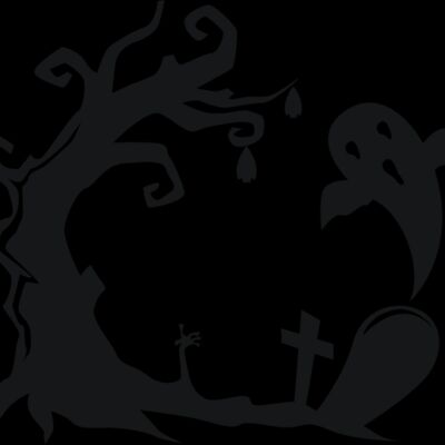 Spooky Scene Border (0921) Thumbnail