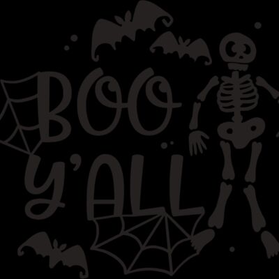 Boo Y'all Skeleton (1026) Thumbnail