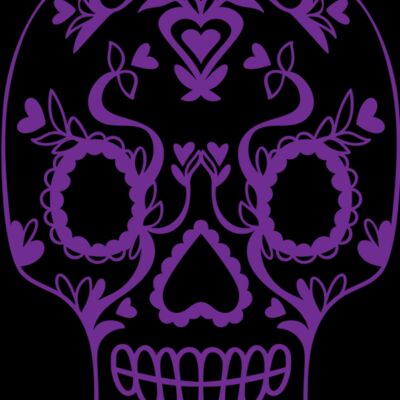 Sugar Skull Floral (0877) Thumbnail