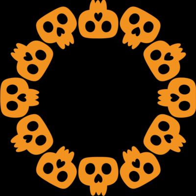 Skulls Border (0919) Thumbnail