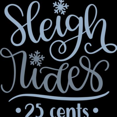 Sleigh Rides 25 cents (0636) Thumbnail