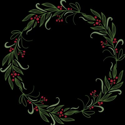 Mistletoe Wreath (0538) Thumbnail