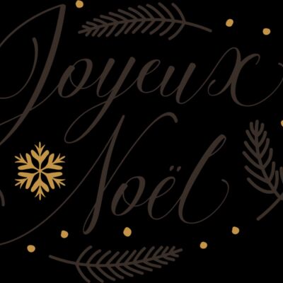 Joyeux Noel Avec Pins (0781) Thumbnail