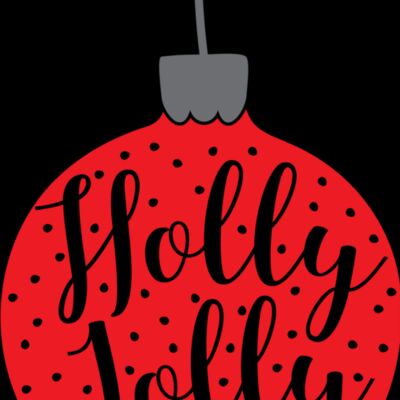Holly Jolly Ornament (0507) Thumbnail