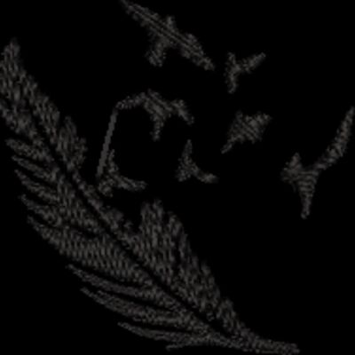 Birds out of Feather Silhouette (0333) Thumbnail