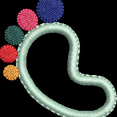 Feet Outline (0233) Thumbnail