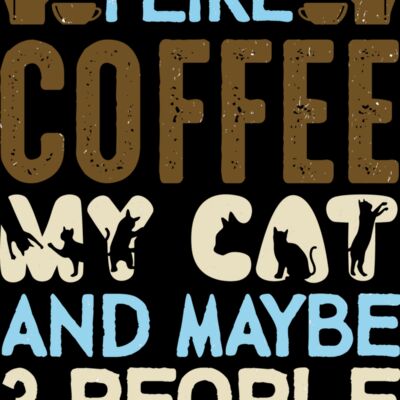 I Like Coffee, Cat, 3 People (0223) Thumbnail