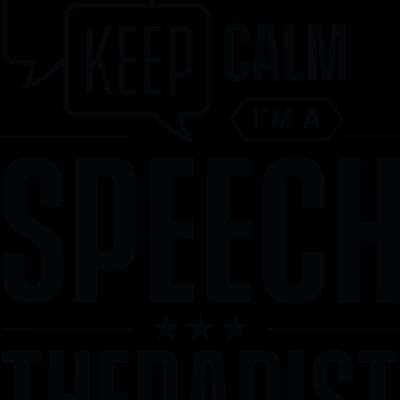 Keep calm I am a  speech therapist Thumbnail