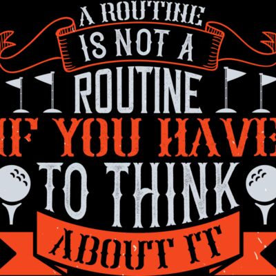 Routine Golf Quote Thumbnail