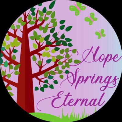 Hope Springs Eternal With Spring Colour Background Thumbnail