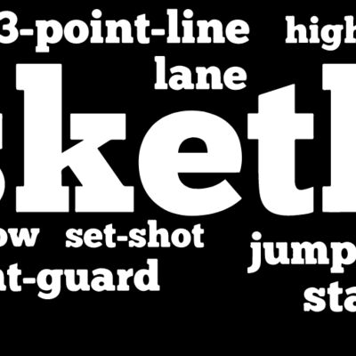 Basketball with word combo Thumbnail