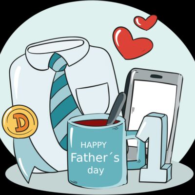 happy fathers day vector Thumbnail